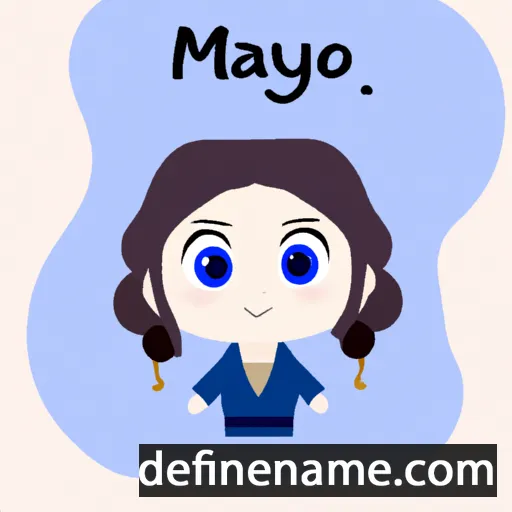 Mayako cartoon