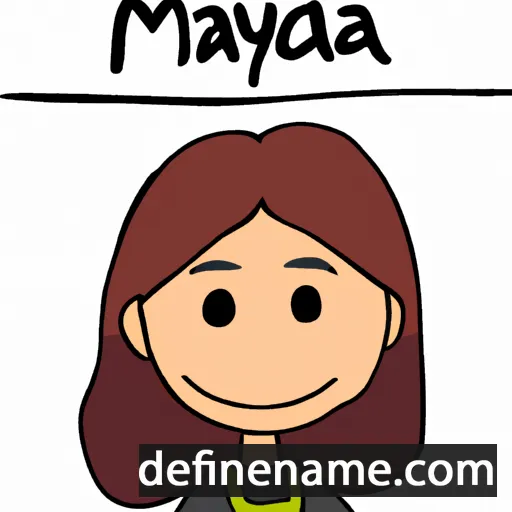 Mayda cartoon