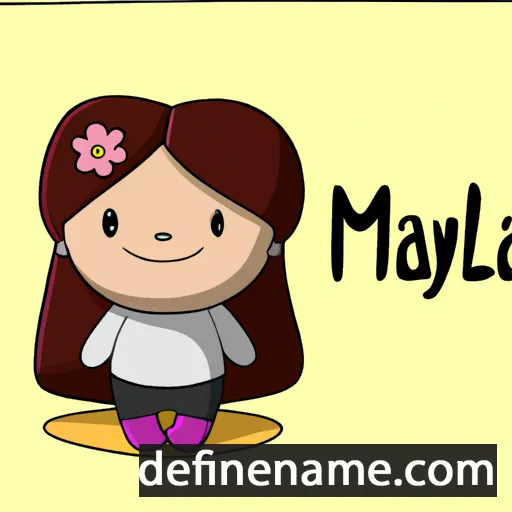 Mayela cartoon