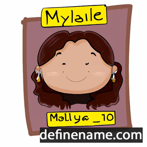 Mayelin cartoon