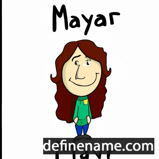 Mayfair cartoon