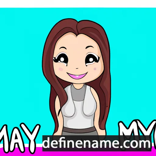 Maylinn cartoon