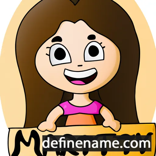 cartoon of the name Mayrita