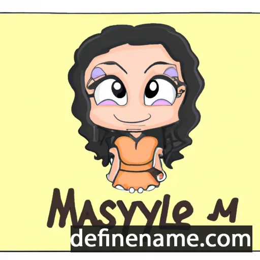 Maysilee cartoon