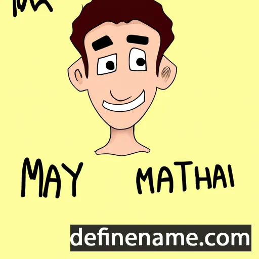 cartoon of the name Maytham