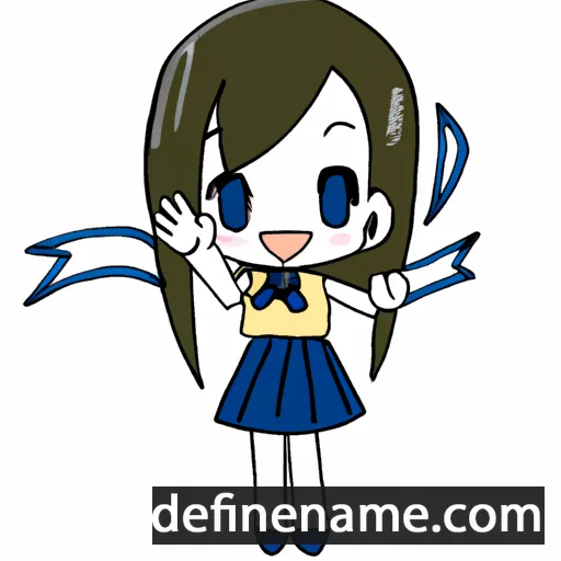 cartoon of the name Mayuho