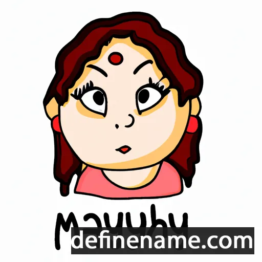 Mayukhi cartoon