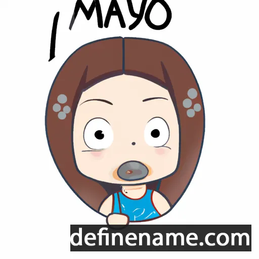 Mayuo cartoon