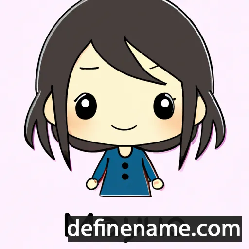 cartoon of the name Mayuuko