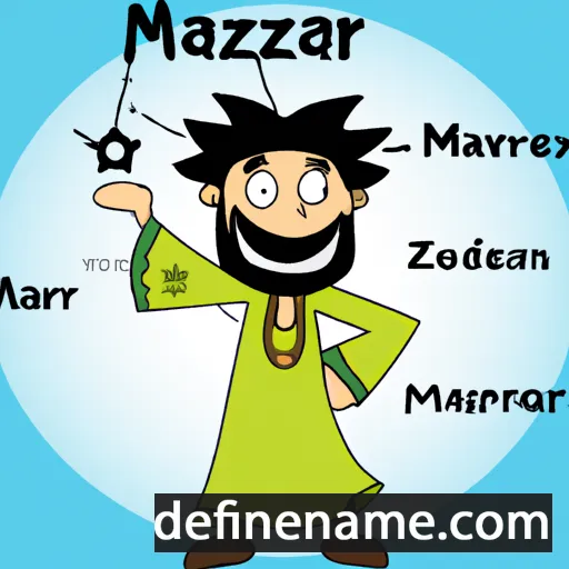 Mazaar cartoon