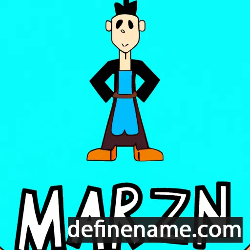 cartoon of the name Mazaren