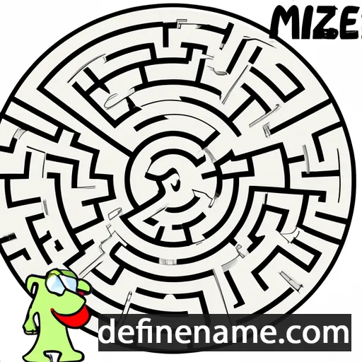 Maze cartoon