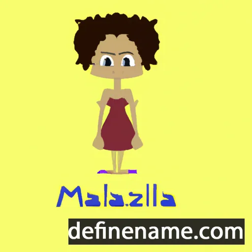 Mazelia cartoon