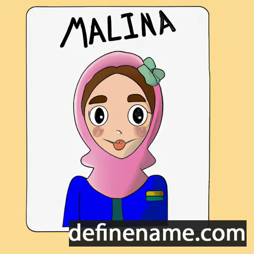 Mazlina cartoon