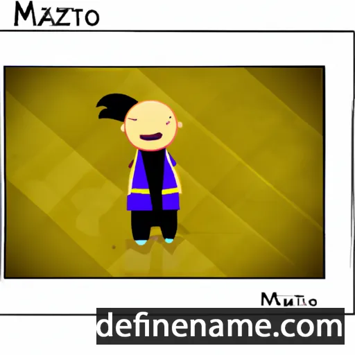 Mazoto cartoon