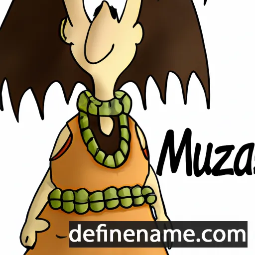 Mazura cartoon