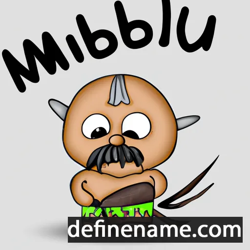 cartoon of the name Mbhurhi