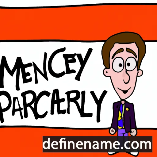 cartoon of the name McCartney