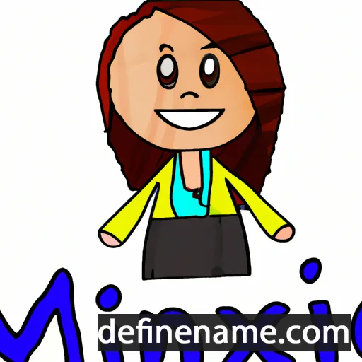 cartoon of the name Mckinzi