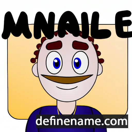 cartoon of the name McLane