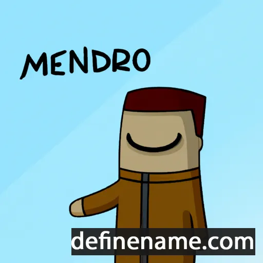 Meandro cartoon