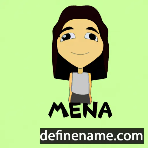 Meanna cartoon