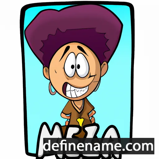 Meaza cartoon