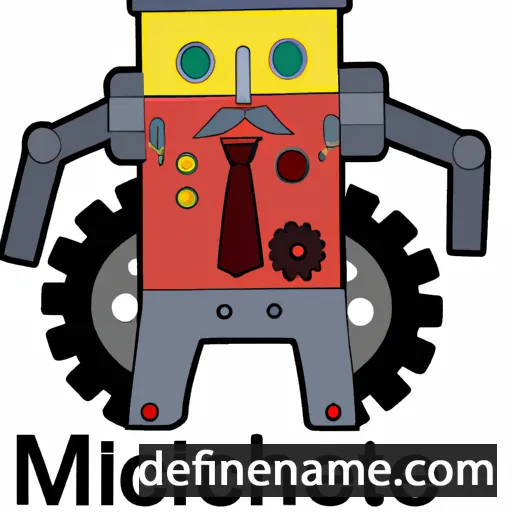 Mechine cartoon