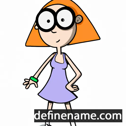 cartoon of the name Meda