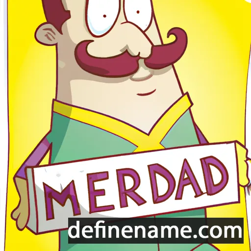 cartoon of the name Medard