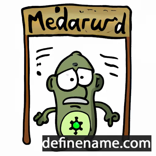 Medardu cartoon