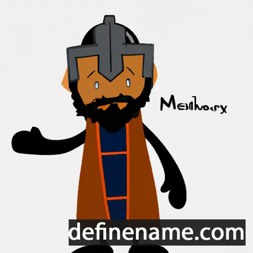 cartoon of the name Medardus