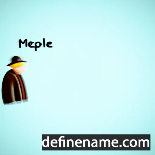 Mélasippe cartoon