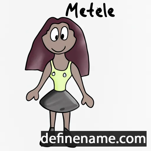 Mélite cartoon