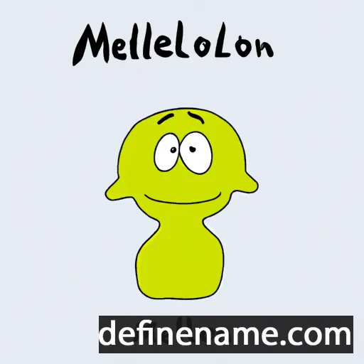 Méliton cartoon