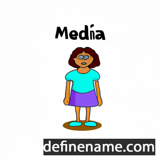 Medena cartoon