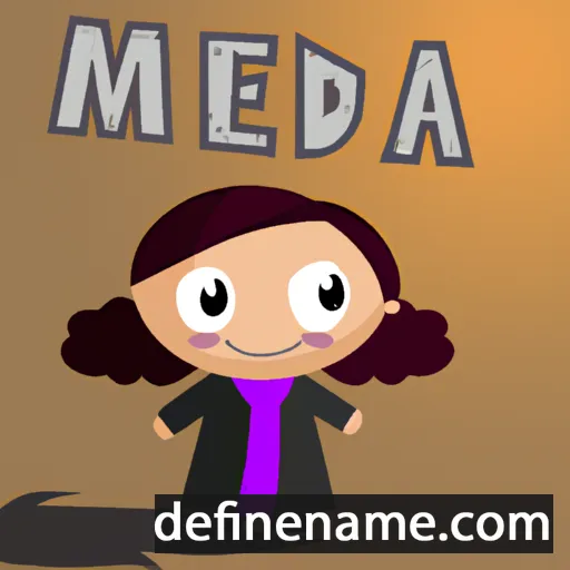 Medena cartoon