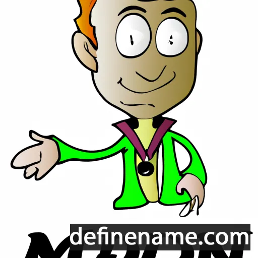 cartoon of the name Medon