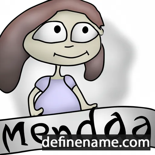 cartoon of the name Meduna