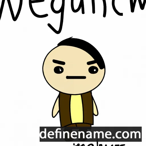 Meegwun cartoon