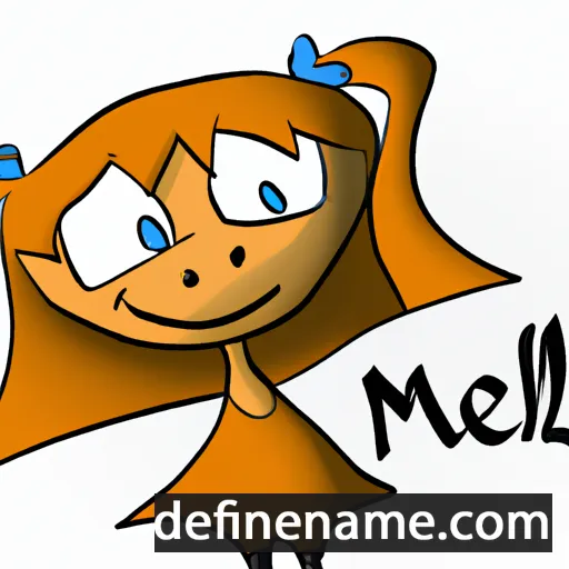 cartoon of the name Meeli