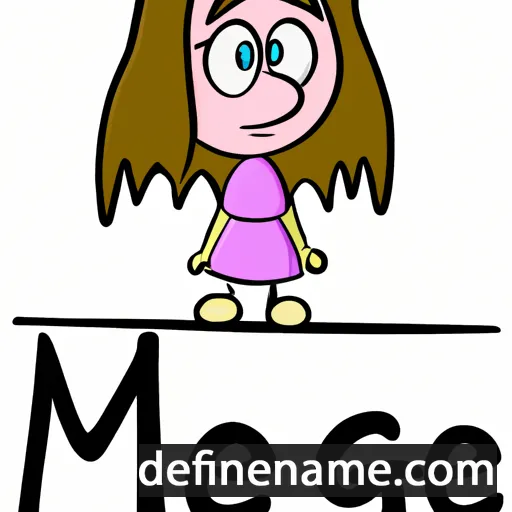 Meggie cartoon