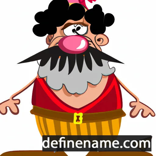 cartoon of the name Megistotimos