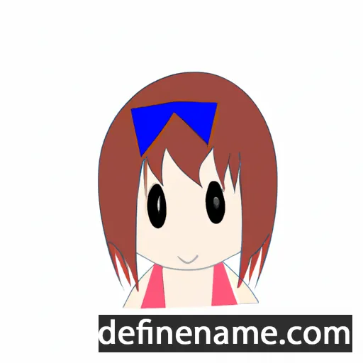 cartoon of the name Megu