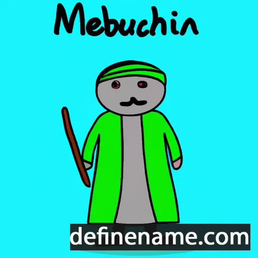 cartoon of the name Mehajubin