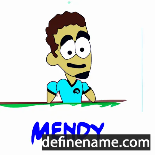 cartoon of the name Mehdy