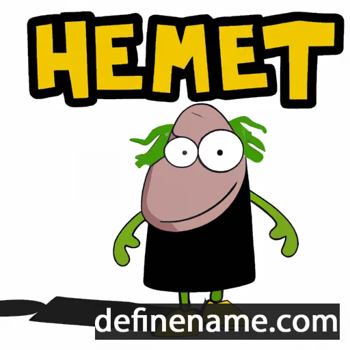 cartoon of the name Mehemmet