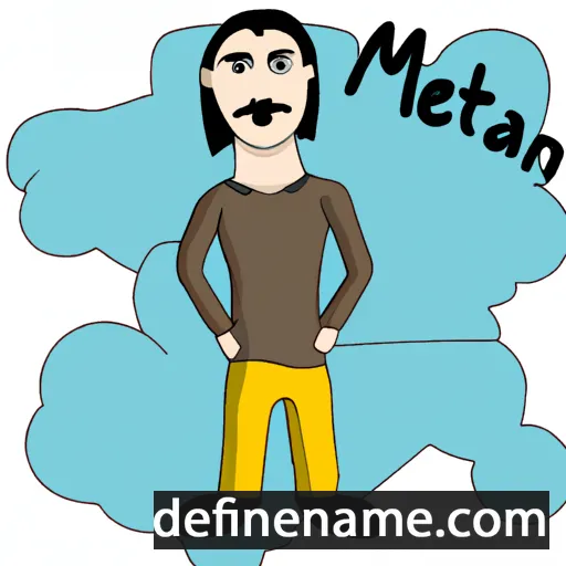 cartoon of the name Mehmutjan