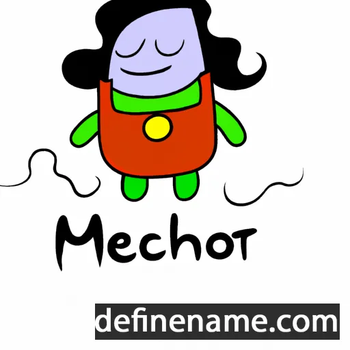 cartoon of the name Mehrdokht