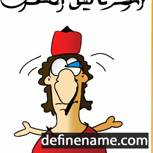 cartoon of the name Mehregan